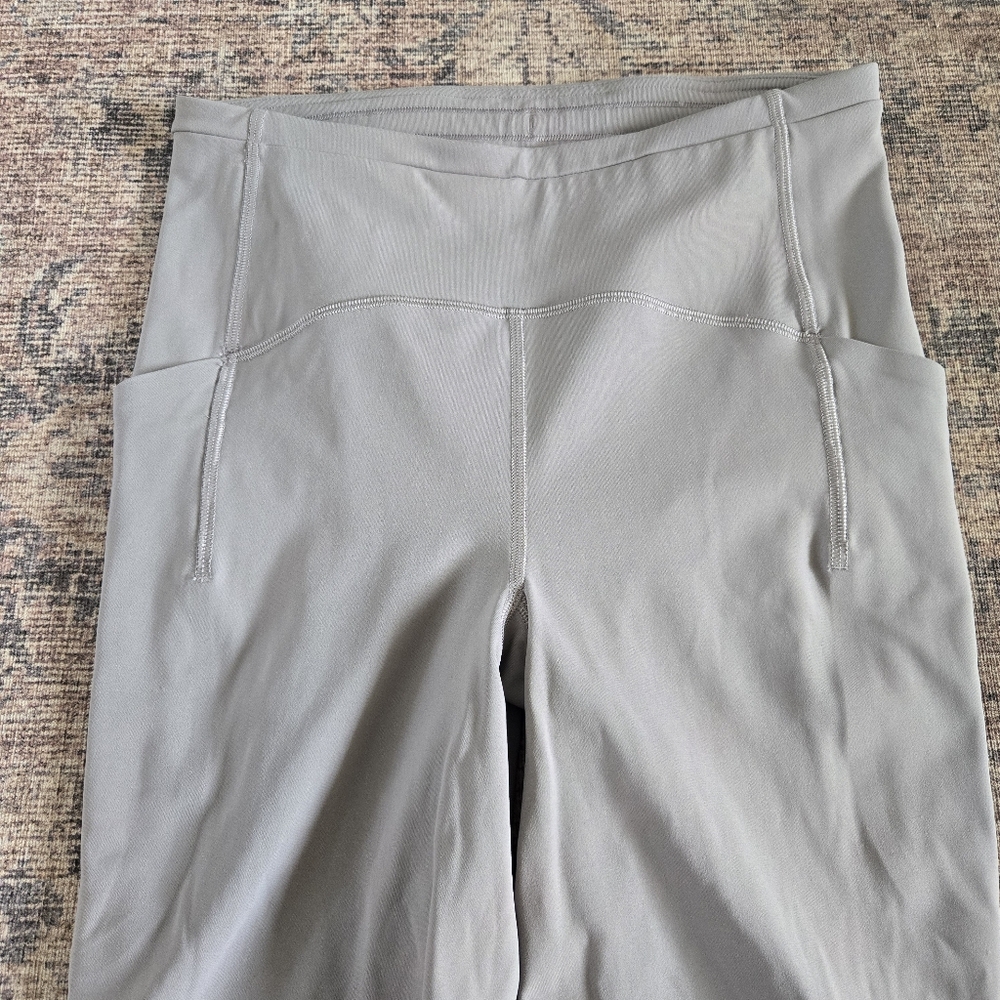 Lululemon Swift Speed High-Rise Tight 28" Leggings Brushed Luxtreme Gull Grey 6 - Picture 5 of 11